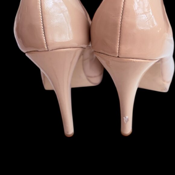 Madden Girl Lidia platform pointed heeled shoes in beige ~ SIZE 7 - Picture 4 of 5